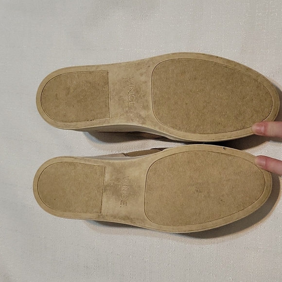 Vince Warren bronze platform shoe women's 8.5 - Picture 6 of 10